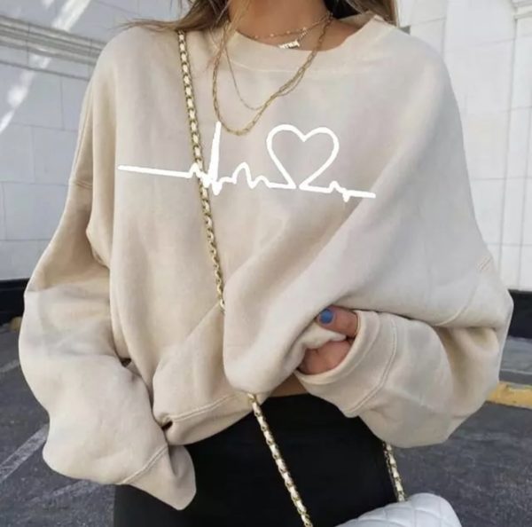 "Heartbeat Sweatshirt" - Image 2