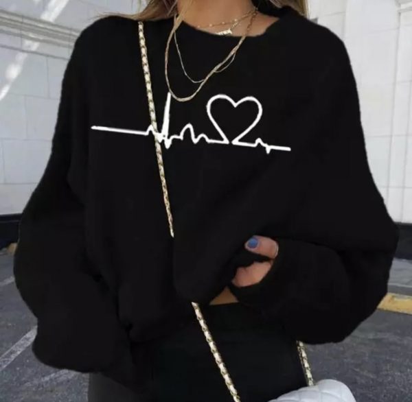 "Heartbeat Sweatshirt"