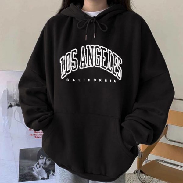 Oversized LA hoodie